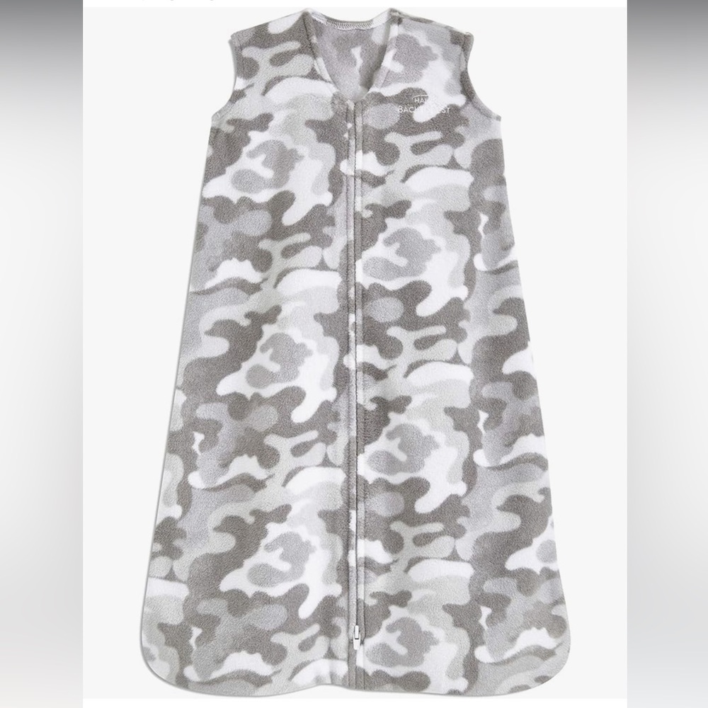 Halo Sleep Sack in Gray Camo - Micro Fleece
